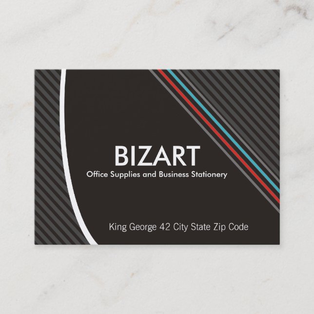 Impressive Business Cards-Chabby Card (Front)