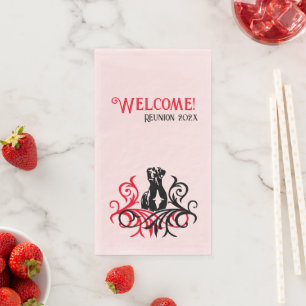 Impressive Great Dane Paper Guest Towels Napkin