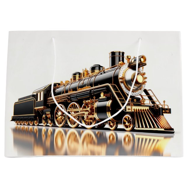 Impressive Train Gift Bag (Front)