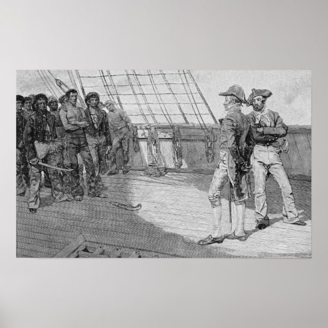 Impressment of American Seamen Poster (Front)