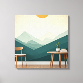 Imprimantes en toile d'élégance intemporelle