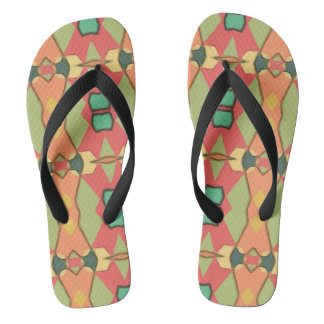 imprimé africain tongs adultes