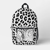 Fascinant sac à dos Feline-Empreinte de léopard