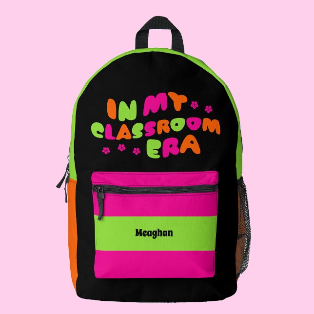 Imprimé Fille dans ma classe Era Fun sac à dos (Créateur téléchargé)