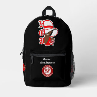 Imprimé Héroïne de Jéricho HOJ Sac à dos Personnalisé