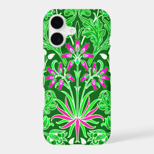 Imprimé Hyacinthe de William Morris Lime et Vert E