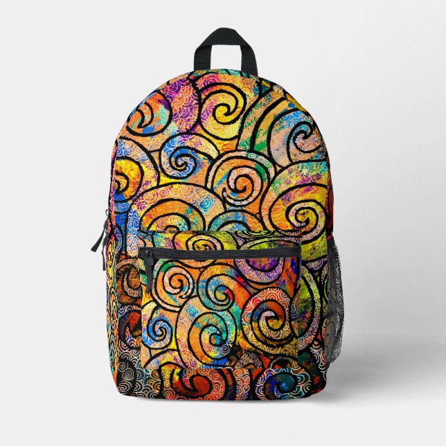 Imprimé Le sac à dos pour cheveux de Medusa (Recto)