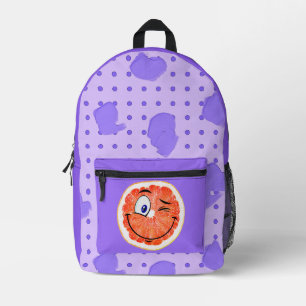 Imprimé MÊME HEURE ET MOI Sac à dos ! Imprimer le sac de c