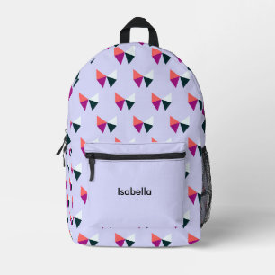 Imprimé Motif jolis rubans Enfants Sac à dos personnalisé 