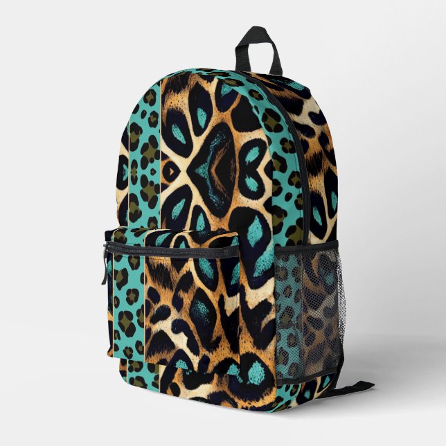 Imprimé MOTIF LEOPARD - Sac à dos (Coin arrière droit)