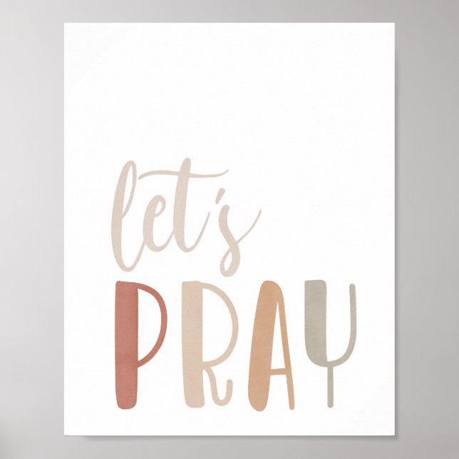 Imprimé neutre Let's Play, Art mural imprimable, N (Devant)