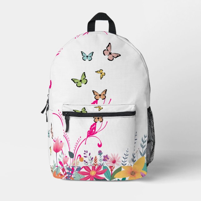 Imprimé Papillons qui murmurent – Le sac à dos magique de  (Recto)