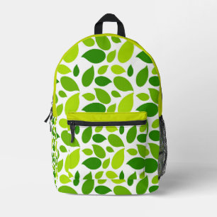Imprimé Sac à dos à motif de feuilles multicolores