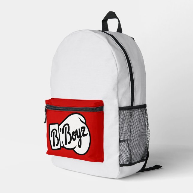 Imprimé Sac à dos B'Boyz Lifestyle 🥊 (Coin arrière droit)