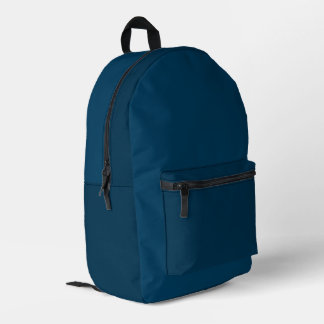 Imprimé Sac à dos bleu marine