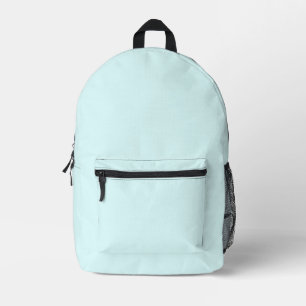 Imprimé Sac à dos bleu minimaliste avec poche avant