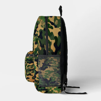 Imprimé Sac à dos camouflage vert moderne – Armée Premium