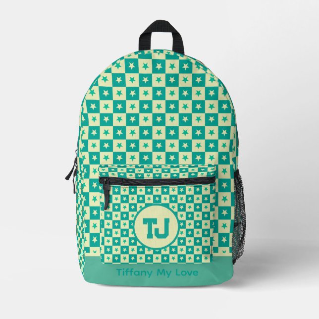 Imprimé Sac À Dos Chic Pour Les Entraîneurs De Voyage (Recto)