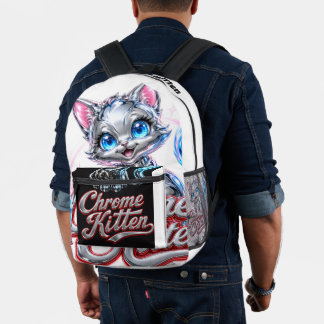 Imprimé Sac à dos CHROME KITTEN "Parfait"