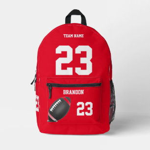 Imprimé Sac à dos de football école secondaire personnalis