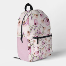 Sac à dos de jardin romantique en fleurs