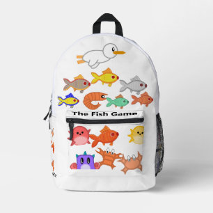Imprimé Sac à dos de jeu de poisson