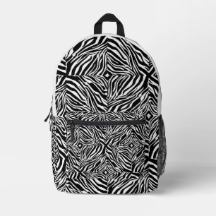 Imprimé Sac à dos de jour à motif animalier abstrait éléga