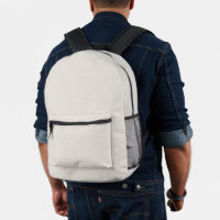 Sac à dos de luxe minimaliste neutre