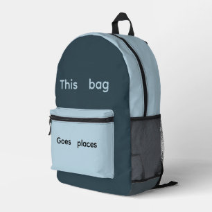 Imprimé Sac à dos de voyage tendance pour impression décou