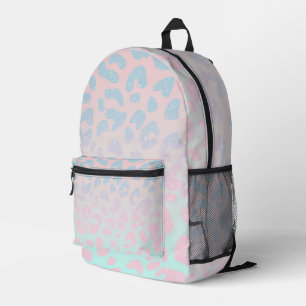 Imprimé Sac à dos Empreinte de léopard Dreamy Pastel