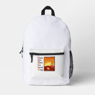 Imprimé Sac à dos en Acronyme Christ
