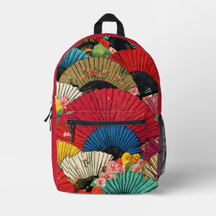 Imprimé Sac à dos Fans de couleurs vives