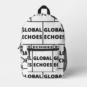 Imprimé Sac à dos Global Echos