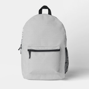 Imprimé Sac à dos gris minimaliste personnalisé