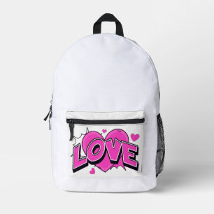 Imprimé Sac à dos LOVE
