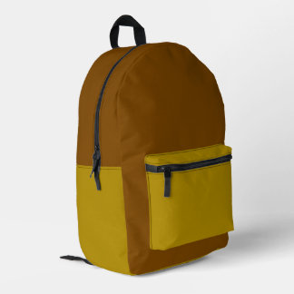 Imprimé Sac à dos marron multi-couleurs