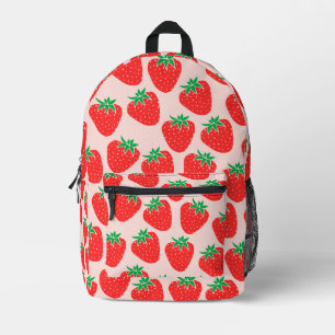 Imprimé Sac à dos mignonne fraise