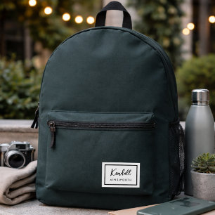 Imprimé Sac à dos Sac de style campus personnalisé Cadea