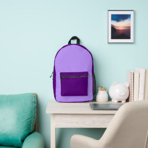 Imprimé Sac à dos violet multicolore