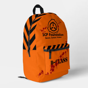 Imprimé Sécurisé SCP. Contient. Protéger D - sac à dos de