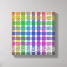 Imprimé toile - Plaid Arc-en-ciel
