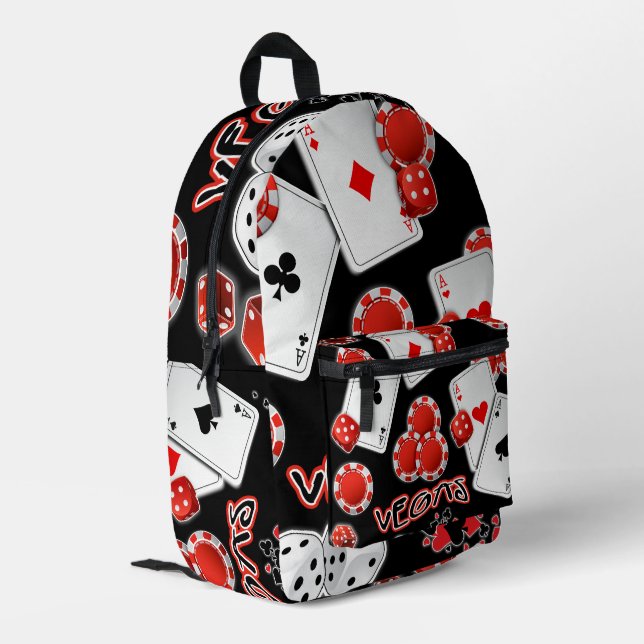 Imprimé Vegas Baby ! Sac à dos (Coin arrière gauche)