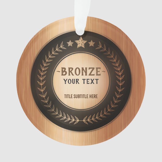 IMPRIMER do-it-yourself MÉDAILLE Bronze AJOUTER VO (devant)