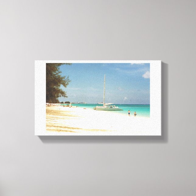 Imprimer la toile de l'île Grand Cayman (Recto)