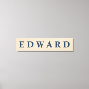 Imprimer le canevas de prénom/famille/nom