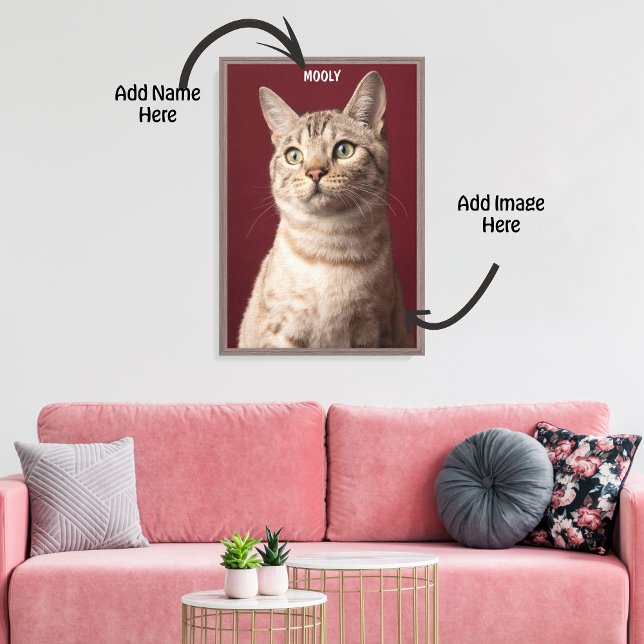 Imprimer le canevas personnalisé (Custom Pet Memorial Canvas Print)