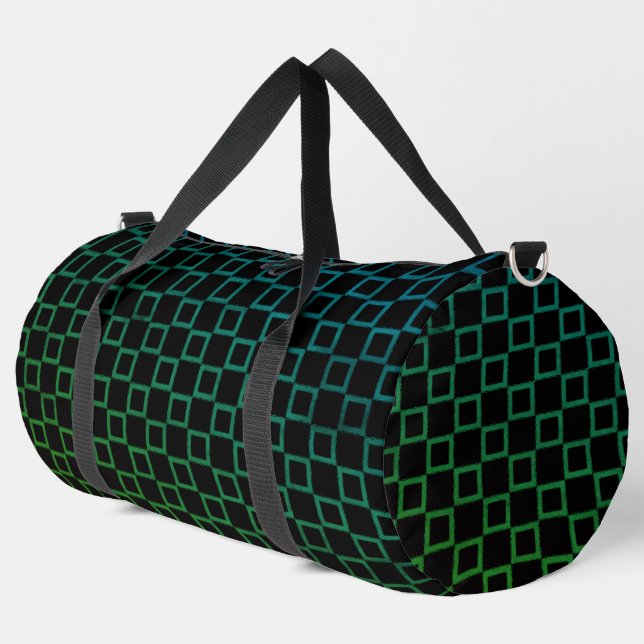 Imprimer le sac à couture noir vert (Coin gauche)