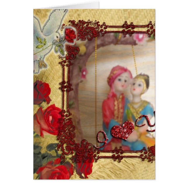 Imprimer mariage Doll Portrait Graphique (Devant)