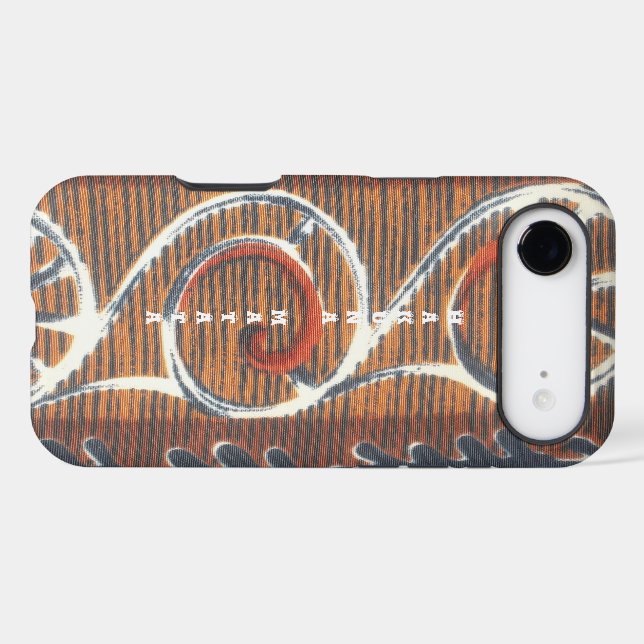 Imprimer Motif Africain vintage (Verso (Horizontal))