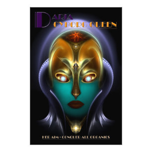 Imprimer photo Daria Cyborg Queen